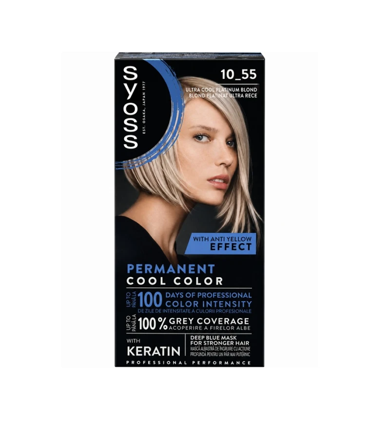 Syoss proffesional vopsea par 10-55 ultra platin blond 